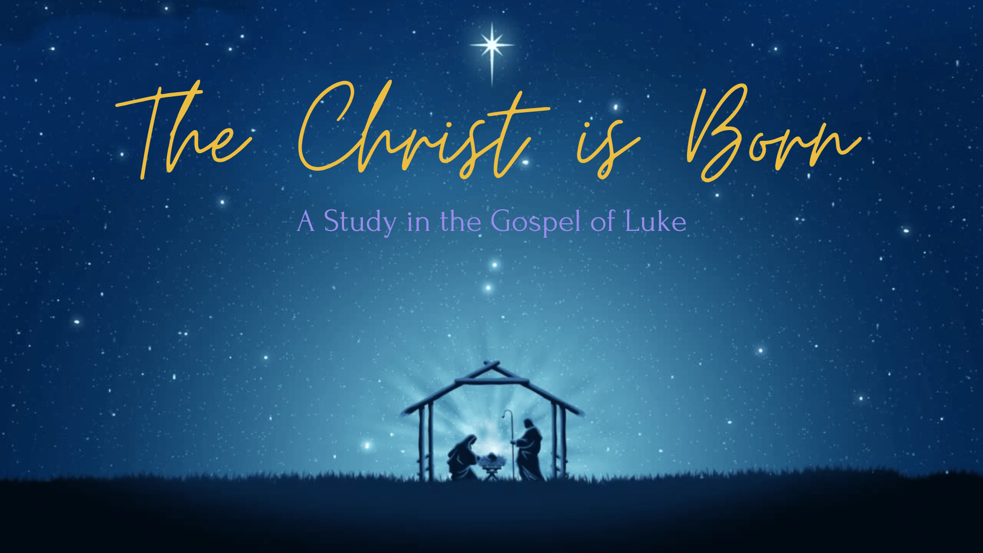 The Christ is Born